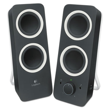 Logitech® Z200 Multimedia 2.0 Stereo Speakers, Black freeshipping - TVN Wholesale